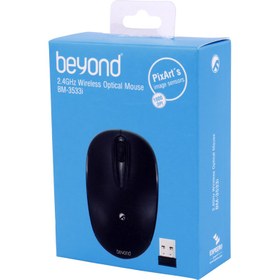 تصویر ماوس بی سیم بیاند مدل BM-3533 RF ا Beyond BM-3533 RF Wireless Mouse Beyond BM-3533 RF Wireless Mouse