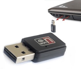 تصویر کارت شبکه USB آنتن دار مدل 802 ا (Network Card With Antena) (Network Card With Antena)