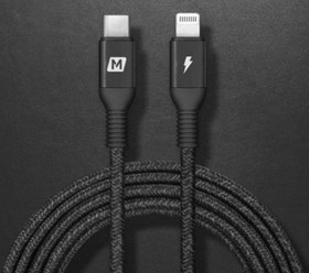 تصویر کابل لایتنینگ به تایپ سی مومکس Momax Elite Link DL50D Lightning to Type-C Cable 3m 