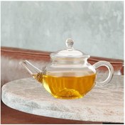 تصویر قوری زعفران تمام پیرکس سایز کوچک 