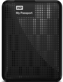 تصویر WD My Passport 500GB Portable External Hard Drive Storage USB 3.0 Black (WDBKXH5000ABK-NESN) 500 GB Black 