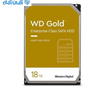 تصویر هارد وسترن دیجیتال اینترنال گلد 18 ترابایت مدل WD181KRYZ Internal HDD WD181KRYZ 18TB