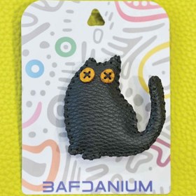 تصویر پیکسل چرمی گربه 