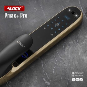 تصویر قفل اثر انگشتی دیجیتال و دستگیره تشخیص چهره ALOCK مدل Pmax Pro G 