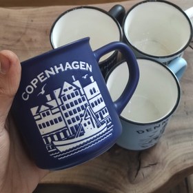 تصویر ماگ سرامیکی طرح کشور country mug
