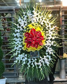 تصویر تاج گل ترحیم کد 841 