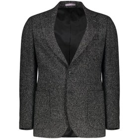 تصویر کت تک پشمی مشکی مردانه آریوان BW01 