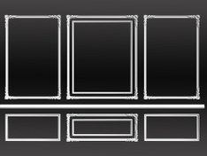 تصویر قاب بندی دیوار طرح ۱ 