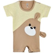 تصویر سرهمی نوزادی بژ نیل کوک Nilkouk طرح تدی مدل RAM1-1 