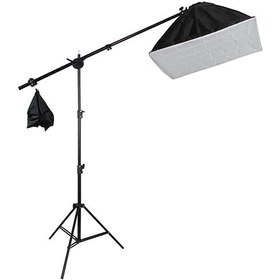 تصویر کیت نور ثابت 3 تایی - Continuous Lighting Kit 3 Heads 