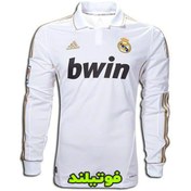 تصویر لباس آستین بلند رئال مادرید 2011/12 