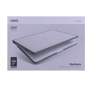 تصویر کاور لپ تاپ یونیک Venture Slim Hybrid مناسب برای اپل MacBook Pro 2020-2016 13inch Venture Slim Hybrid Protective Case for MacBook Pro 2020-2016 13inch