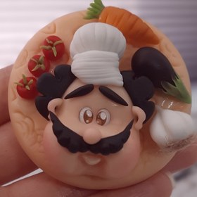 تصویر مگنت یخچالی خمیری مگنت رو یخچالی