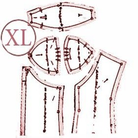 تصویر الگوی دکلته سوتینی 42 