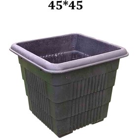 تصویر گلدان پلاستیکی بزرگ سایز ۴۵*۴۵ 