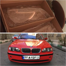 تصویر طلق چراغ جلو بی ام‌ و ۳۱۸ ۳۲۰ ۳۳۰ bmw e46 اصلی مدل ۲۰۰۵ 