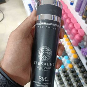 تصویر اسپری بدن مردانه مدل Versache حجم 200 میلی لیتر بیو استار Bio Star Versache Deodorant Spray For Men 200ml