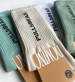 تصویر جوراب مردانه دومینو ساق دار Dominion Herrensocken