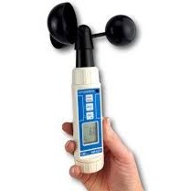 تصویر باد سنج و ترمومتر فنجانی با IP65 برند لترون LUTRON AM-4221 Wind Speed Cup Anemometer LUTRON AM-4221