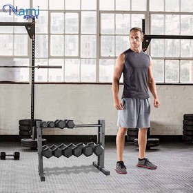 تصویر رک دمبل و اکسسوری خانگی Dumbbell rack and home accessory NS6002 