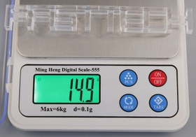 تصویر ترازوی آزمایشگاهی جیبی MH مدل 555 ا MH Electronic Pocket Scale 555 MH Electronic Pocket Scale 555