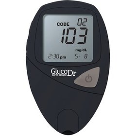 تصویر دستگاه تست قند خون گلوکو داکتر ا GlucoDr Super Sensor Blood Glucose Monitor GlucoDr Super Sensor Blood Glucose Monitor