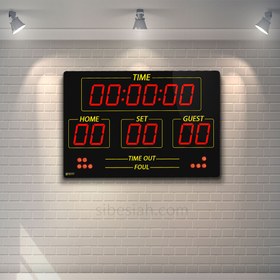 تصویر ec70 digital sports scoreboard 