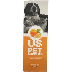 تصویر عطر سگ و گربه یو اس پت رایحه پرتقال ۱۰۰ میل 