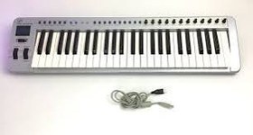 تصویر میدی کنترلر 5 اکتاو evolution کارکرده مدل EVOLUTION USB/MIDI CONTROLLER MK-461C 