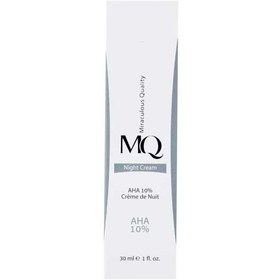 تصویر كرم لایه بردار شب آ اچ آ 10 درصد 30 میلی لیتر ام كیو MQ AHA 10 precent Night Cream