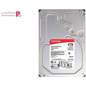 تصویر هارد اینترنال 3.5 اینچ توشیبا N300 NAS 8TB Toshiba N300 NAS 8TB 7200Rpm 128MB Buffer SATA III HDD