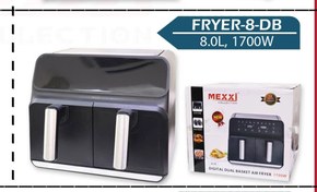 تصویر سرخ کن بدون روغن مکسی مدل W1700 ظرفیت ۸ لیتر 