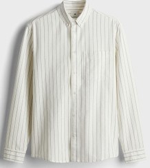 تصویر پیراهن معمولی فیت برند H&M Regular Fit Shirt