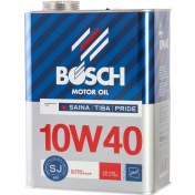 تصویر روغن بوش مخصوص خودروهای تیبا ساینا پراید 10W40 SJ BOSCH 10W40 SJ TIBA SAINA PRIDE