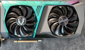 تصویر کارت گرافیک ZOTAC RTX 3070 AMP Holo LHR 8G 