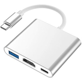 تصویر تبدیل Type-C به HDMI/USB 3.0 وی نت مدل V-COUC30HU 