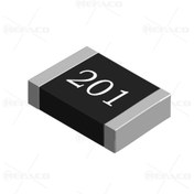 تصویر مقاومت اس ام دی ITEX SMD Resistor 0805 , 220Ohm 5% 1/8W 0805W8J0201IT5 