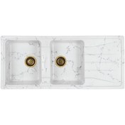 تصویر سینک ظرفشویی گرانیتی مدل DENIZ-SRD05 توکار 