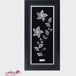 تصویر تابلو نقره گل ES_8845 
