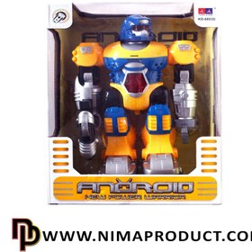 تصویر ربات آدم آهنی موزیکال آیتم 8803 