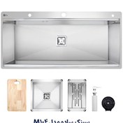 تصویر سینک ظرفشویی متا مدل ML104S توکار تک لگن 