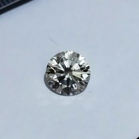 تصویر موزانایت سفید white moissanite (الماس روس)اصلی درخشان حدود دو قیراطی اعلا سختی فول 10 