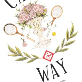 تصویر Tennis Club T-Shirt White | Alpide Store 