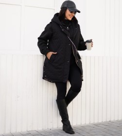 تصویر پافر کلاهدار مدل یاسمن کد1302 