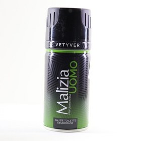 تصویر اسپری بدن مردانه وتیور اومو 150 میل مالیزیا ا Malizia Vetyver Uomo Spray For Men 150ml 