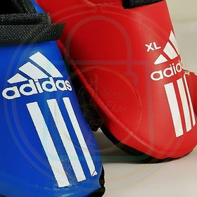 تصویر ساق بند روپایی کاراته چسبی مدل PFT06 بسته ۲ عددی 