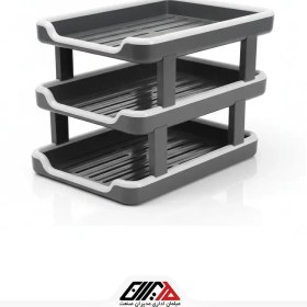 تصویر کازیه 3 طبقه پلاستیکی 