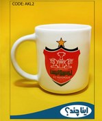 تصویر ماگ چاپلینو با طرح پرسپولیس - کد M144 Chaplino mug with Persepolis design