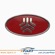 تصویر آرم جلو پنجره پراید لوگو سایپا 