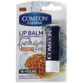 تصویر بالم لب رایحه عسل کامان Honey  lip balm Comeon